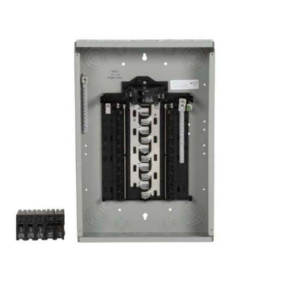 100-A 20-Spaces 20-Circuit Main Breaker Plug-On Neutral Load Center