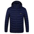 thumbnail image 6 of Lovskoo Women's and Men's Heated Jacket Long Sleeve Usb Intelligent Constant Temperature Heated Windproof Plus Size Coat with Winter 21 Heated Zones Coat Quilted Jacket Blue, 6 of 9