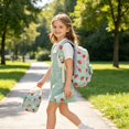 thumbnail image 6 of Backpack Set with Lunch Box and Pencil Case, Travel Daypack Large Bookbag Set(Blue-1,44cm), 6 of 7