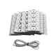 thumbnail image 4 of 50 Uds 3V SMD cuentas de lámpara con filtro de lente óptica para reparación de TV LED 32-65 con 2M c MABOTO Cuenta de la lámpara, 4 of 6