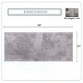 thumbnail image 4 of Bathroom Runner Rugs, Extra Soft Absorbent Bath Rugs, Non-Slip, Quick Drying, Machine Washable, Plush Comfort for Bathroom Floor, Tub, Shower and Home Decor Accessories, 21x54, Grey, 4 of 9