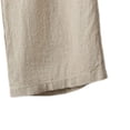 thumbnail image 5 of Jerdar Women's Lightweight Linen Capri Pants Summer Wide Leg Pocket Drawstring Elastic Waist Pants L, 5 of 8