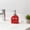 Red, variant on Creative Ghost-Shaped Soap Dispenser - Refillable Ceramic Hand Soap Container for Bathroom & Kitchen Decor