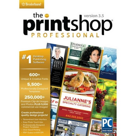 - Encore Software LIC3644 Print Shop 3.5 Pro (Digital Code)