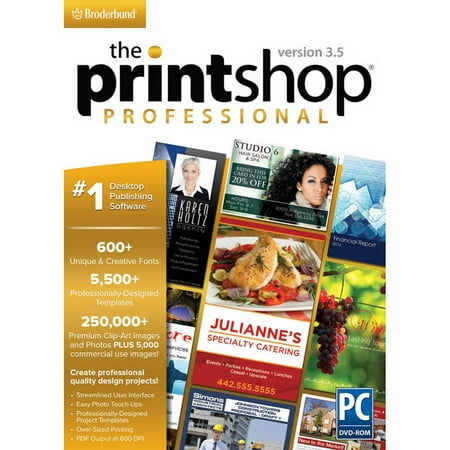 Encore Software LIC3644 Print Shop 3.5 Pro (Digital Code)