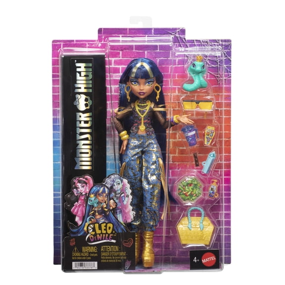 Muñeca Mattel Monster High Look Monstruoso Cleo