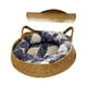 thumbnail image 5 of Cama para gatos, nido con cojín extraíble, salón para gatos, cómodo tablero rascador para gatos, casa para mascotas para perros pequeños, cachorros y Almohada Azul 43x14cm Yinane Salón de camas para gatos, 5 of 8