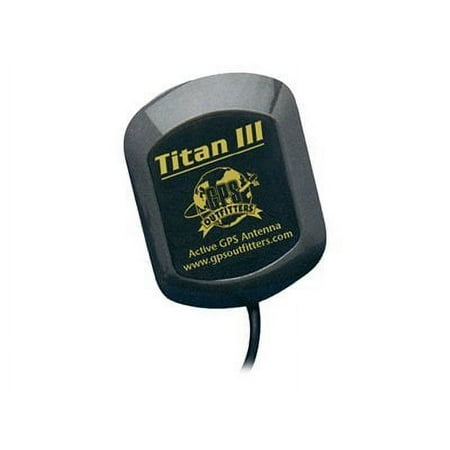GPS Outfitters Titan 3 - Antenna - navigation - automobile - for Garmin eMap; GPS 12, 45, 48, II, II Plus, III; StreetPilot ColorMap; Magellan GPS Tracker