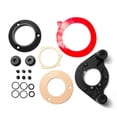 thumbnail image 3 of Krator Black Spike Air Cleaner Intake Filter Compatible with 2000-2006 Harley Davidson XL Models Sportster, 3 of 5