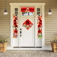 thumbnail image 4 of Horse Pattern Spring Couplets Set - 2026 Year of The Horse Chinese New Year Fu Character Door Clings, Window Decals, and Festival Home Blessing Decor, 4 of 5
