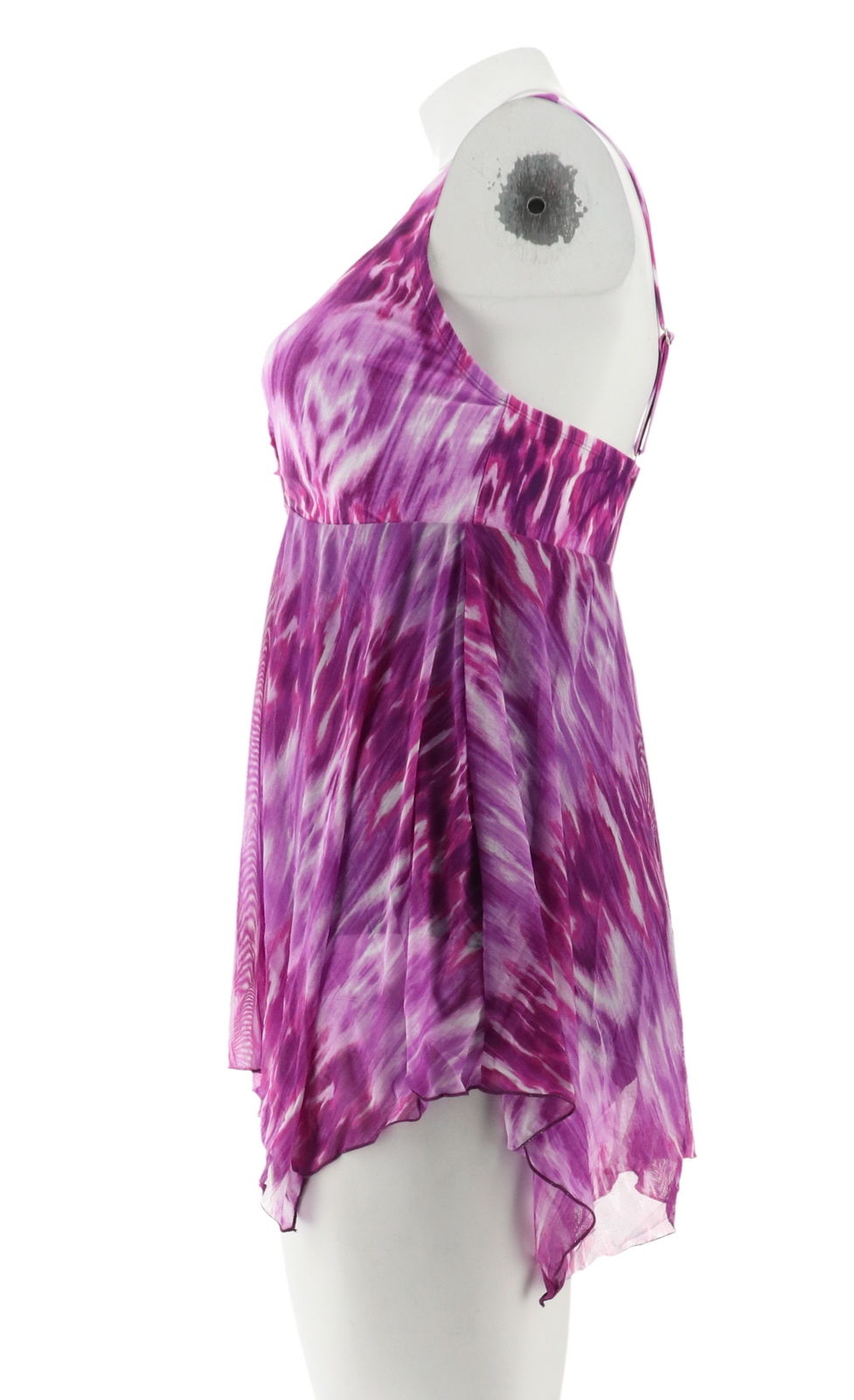 Ocean Dream Signature Native Batik Swim Dress Nautical Blue 18W NEW A303488