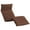 Brown, variant on vidaXL Steel Foldable and Five Levels Adjustment Sunbed Lounge Chair