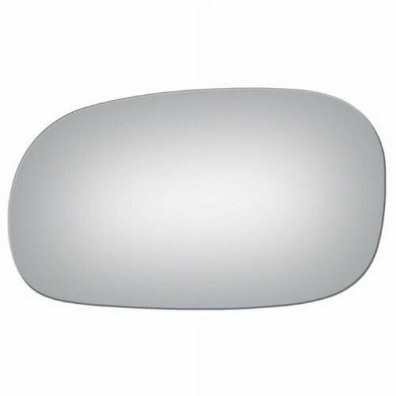 Flat Driver Side Replacement Mirror Glass Fits 1995-1998 Hyundai Sonata W/O Baking Plate