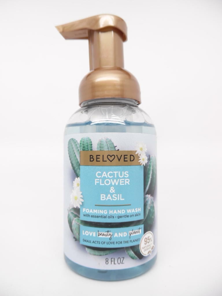 Love Beauty and Planet Beloved Foaming Hand Wash, Cactus Flower & Basil, 8 oz