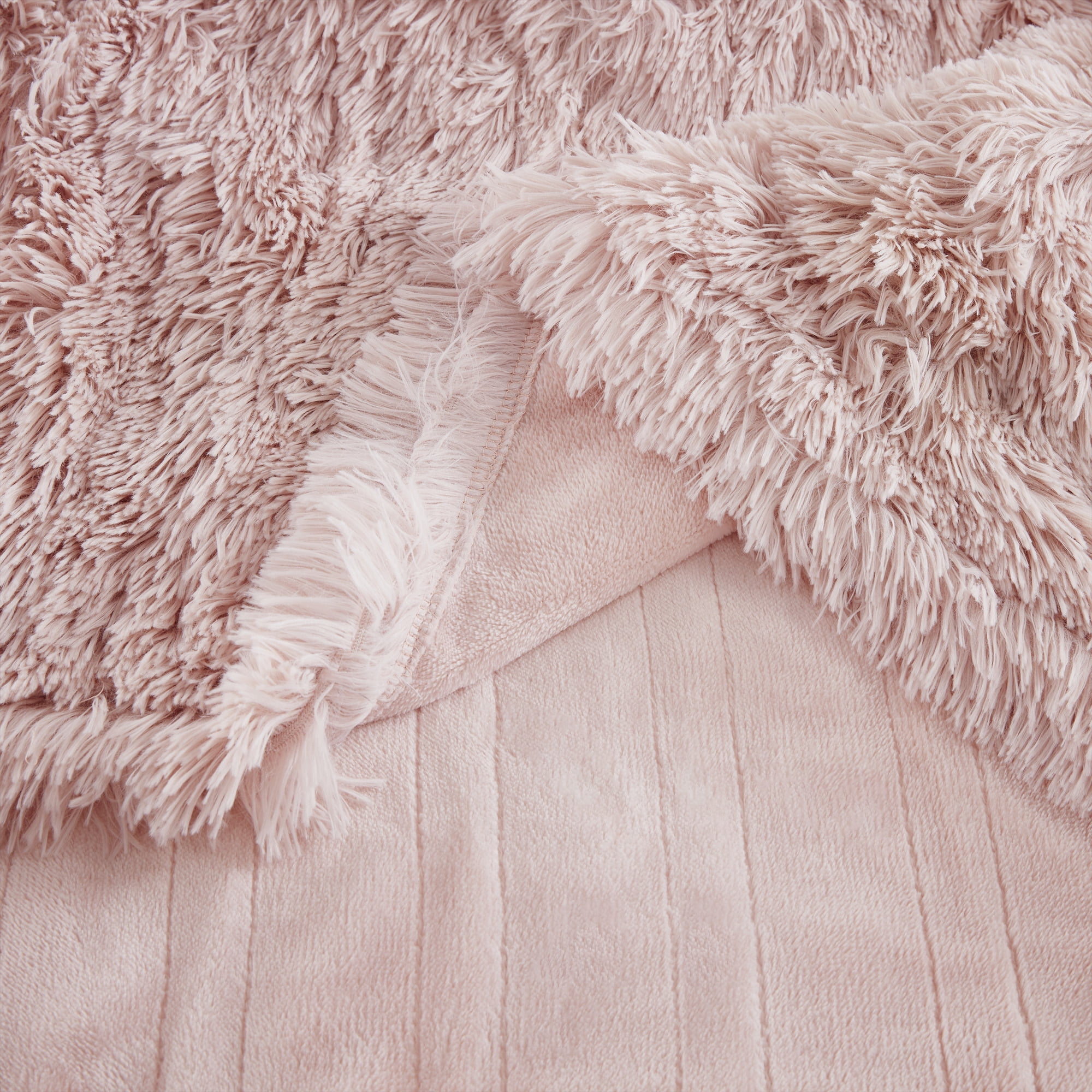 Serta Fuzzy Warmer Home Heater: Shaggy Faux Fur Electric Throw