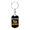 Dog Tag with Swivel Keychain (Gold), variant on SquAred Crypto Currency Bitcoin Dog Tag Keychain Stainless Steel Silver Tone or Gold Tone