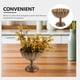 thumbnail image 3 of BESTYASH Florero Metálico Dorado Con Base Estable Perfecto Para Centros De Decorativos, 3 of 8