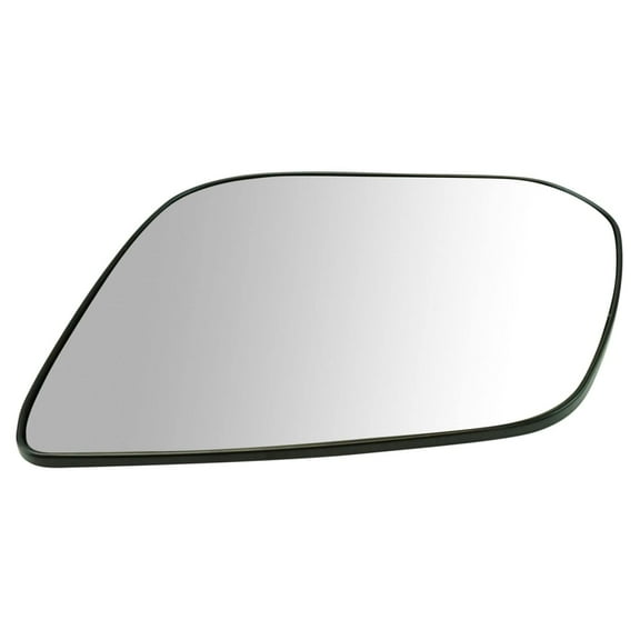 TRQ Side View Manual Mirror Glass with Backing Plate Driver Side Left LH for GM MGA08530 Fits select: 2015-2021 CHEVROLET COLORADO, 2015-2021 GMC CANYON