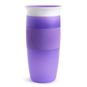 Angle View: Munchkin Miracle 360 Sippy Cup, Purple, 14 Ounce