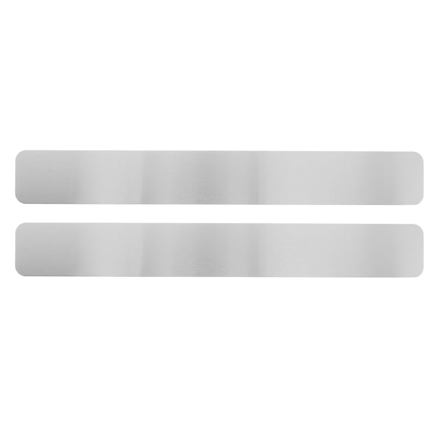Miangastore 2Pcs Bulletin Board Metal Strips Back Adhesive Metal Strips Photo Board Metal Strips Photo Wall Strips