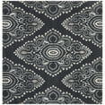 thumbnail image 6 of SAFAVIEH Wyndham Pompeii Damask Wool Area Rug, Dark Grey/Ivory, 5' x 8', 6 of 10