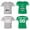 Men Heather / Women Green, variant on I Only Have Eyes For Him Her Unisex Couple Matching Cotton Jersey style T-Shirt Contrasting stripes on sleeves (Men Heather / Women Pink) (Men XL / Women XXL)