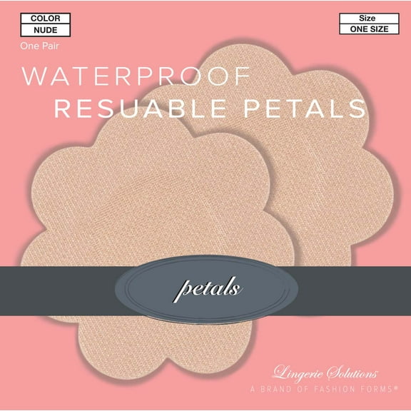 Fashion Forms Women's Reusable Waterproof Nipple Covers One Size