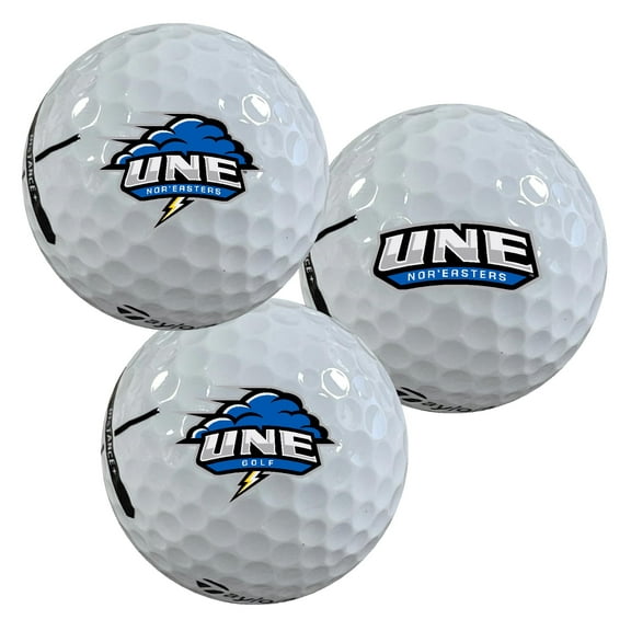 University of New England Nor'Easters Logo Edition Taylormade Distance  Golf Balls 12-Pack (Dozen)