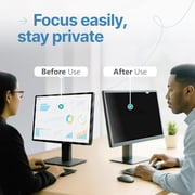 VINTEZ 24 Inch 16:9 Privacy Screen for Computer Monitor and Laptop - Anti Glare Protector Film Blue Light Filter Eye Protection - Computer Screen Privacy Shield,