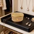 thumbnail image 4 of Storage Decor,1.97In End Point Bead Jewelry Box Decor Waterproof Ash Resistant Realistic Modeling Light Luxury Style,Festive Decor for Home Foyer Makeup Table Counter Vanity Tabletop Decors, 4 of 6