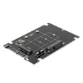 thumbnail image 2 of 2 en 1 mSATA a SATA NGFF M.2 a SATA3 Adaptador convertidor Tarjeta SSD Disco Sywqhk Para estrenar, 2 of 7