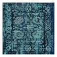 thumbnail image 3 of Unique Loom Medici Collection Area Rug - Salamanca (8' Square Blue/Light Blue), 3 of 7
