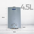 thumbnail image 3 of Calentador Instantáneo Gas LP 4.5LTS 1 Servicio KALOTRON KA-INS-045LP-01, 3 of 9