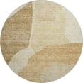 thumbnail image 2 of Addison Rugs Mayfield Washable Transitional Abstract Beige Round Rug, 8' x 8', 2 of 5