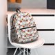 thumbnail image 5 of Balery Christmas Santa Claus Mochila para Mujeres y Hombres, Mochila Ligera Casual para Viajes, Mochila Clásica Básica para la Universidad, 5 of 6