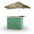 thumbnail image 5 of Best of Times 2003W2307 Thatch Portable Bar & 6 ft. Square Market Umbrella, Mint, 5 of 8