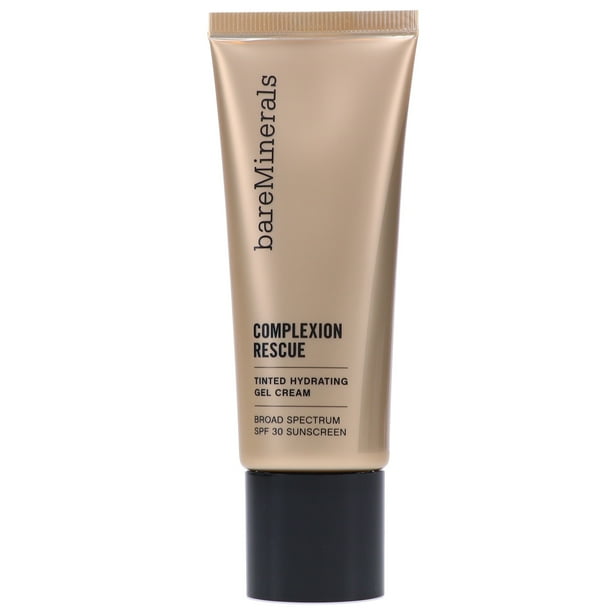 BareMinerals Complexion Rescue Tinted Hydrating Gel Cream Amplio Espectro SPF 30 Canela 10.5 1.18 oz bareMinerals BareMinerals Complexion Rescue Tinted Hydrating Gel Cream Amplio Espectro SPF 30 Canela 10.5