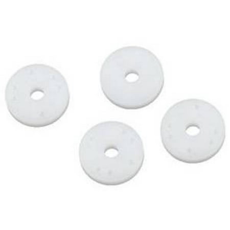 - Team Associated Factory Team 12mm Big Bore V2 Flat Screw Mount Shock Piston Set (Blank) (4)