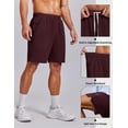 thumbnail image 4 of COOFANDY Men' Athletic Basketball Shorts Workout Gym Running Quick Dry Shorts Lightweight Tennis Shorts, 4 of 6
