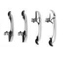 thumbnail image 3 of 4PCS Front Rear Left Right Exterior Door Handle Fits for Chrysler 300/300C,Dodge Magnum,Dodge Charger Driver Passenger Side Outer Door Handles (Chrome Silver), 3 of 6
