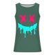 thumbnail image 4 of Camisetas de Tanque de los Hombres Tanque de los Hombres Incolor Gradiente de Impresión Cuello Redondo Correa Delgada Fuga Atrás Regular Casual Deportes Blusas de Tanque, 4 of 5
