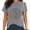 B-Grey, variant on UNISHE Womens Casual Scripture Verse Graphic T-Shirt Be Still Ocean Surf Crewneck Tee White, S