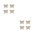 thumbnail image 1 of Billuyoard 100 piezas piezas de decorativas hechas a mano adornos suministros decoración en forma de animales en blanco encanto animales Tipo de animales 2piezas, 1 of 6