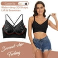 thumbnail image 6 of Cassie Liz Wireless Bras for Women Comfort Seamless Bra with Convertible Straps, 6 of 8