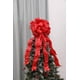 thumbnail image 3 of Adorno para árbol de Navidad, lazo grande de 27" x 12" con borde con alambre para decoración navideña (oro rosa) JM corbata de moño, 3 of 5