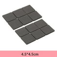 thumbnail image 3 of unbranded 12Ud Almohadillas Para Patas De Muebles Antideslizantes Con Adhesivo Negro, 3 of 8