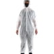 thumbnail image 3 of Traje protector desechable Mono con capucha Pintura Pulverización Ropa de seguridad (Blanco, L), 3 of 8