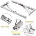 thumbnail image 3 of Soportes Plegables de Pared de Acero Inoxidable CHAO 400 mm Soporte de Consola Plegable, 3 of 5