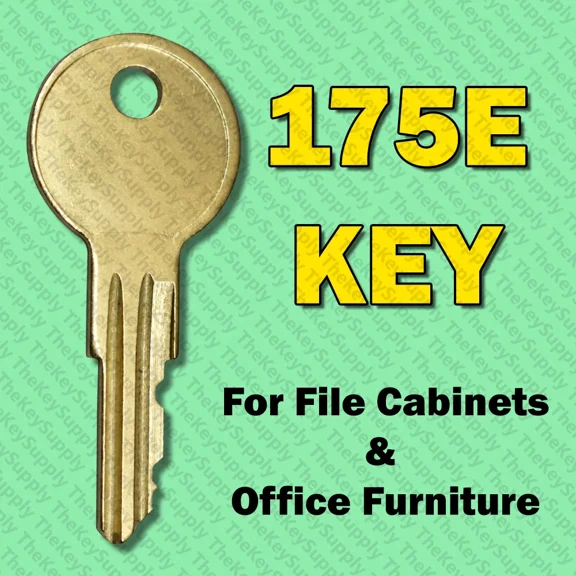 175E Key For Desk File Cabinet & Office Furniture