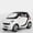 white, variant on 1:32 Simulation Car Smart Alloy Metal Diecast Vehicle Toy Car Model Metal Kids Gift Car Toys For Children